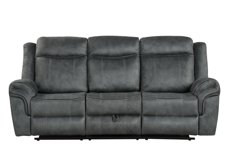 [L360-R] Palm - Recliner (Gray), Fabric, Gray With : Rocker recliner Box: 1 of 1 Each - L360-R