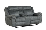 [L360-R] Palm - Recliner (Gray), Fabric, Gray With : Rocker recliner Box: 1 of 1 Each - L360-R