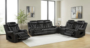 L423 - Enzo Black Reclining Chair - L423-1