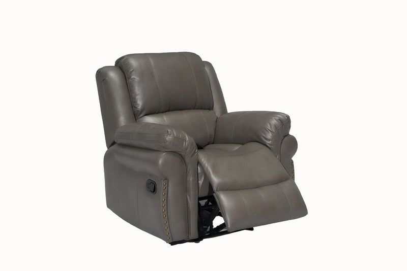 L431 - Cesar ( Grey ) RECLINING LOVESEAT - L431-2