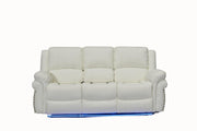 L432 - Cesar ( White ) 3 PC ( Sofa & Loveseat & Chair ) - L432-White-3PC