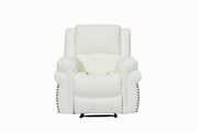 L432 - Cesar ( White ) RECLINING LOVESEAT - L432-2