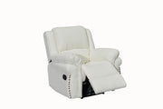 L432 - Cesar ( White ) RECLINING SOFA - L432-3