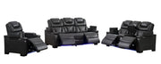 L491 - Braden Grey Power Recliner W/ PWR Headrest (Grey) - L491-1