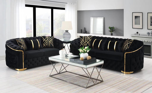 L851 - Queen ( Black ) SOFA - L851-3