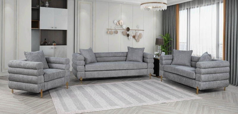 L926 - Hank Grey LOVESEAT - L926-Loveseat