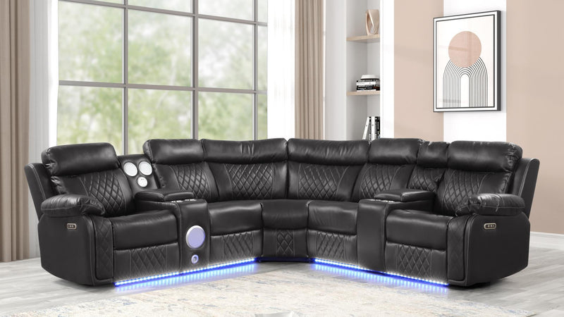 Lacrosse Sectional Sofa Gray - Lacrosse Sectional Sofa Gray
