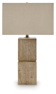 Laddner Beige Table Lamp - L236054