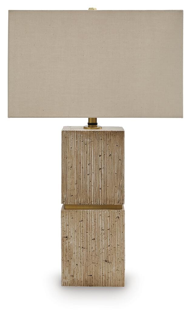 Laddner Beige Table Lamp - L236054