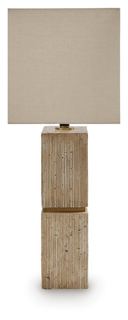 Laddner Beige Table Lamp - L236054