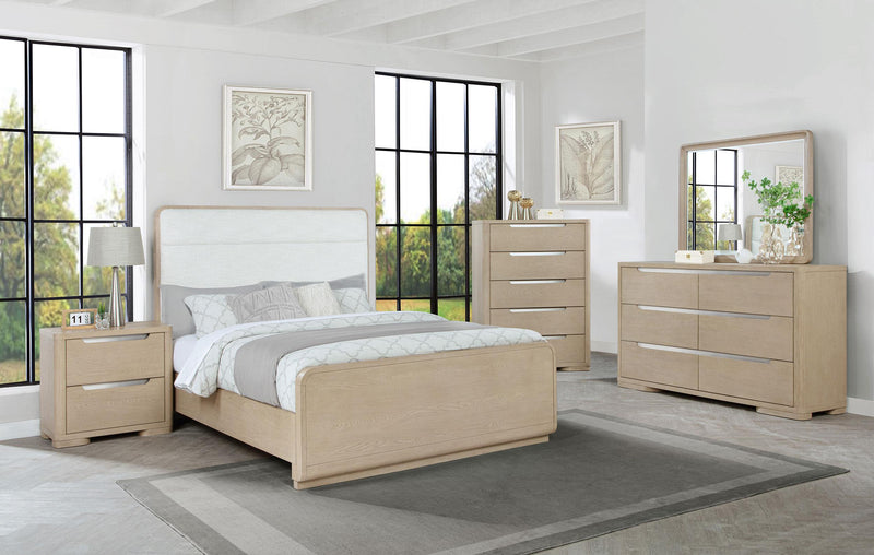 Ladera 2-drawer Nightstand Bedside Table Light Elm - 225082