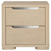 Ladera 2-drawer Nightstand Bedside Table Light Elm - 225082