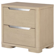 Ladera 2-drawer Nightstand Bedside Table Light Elm - 225082