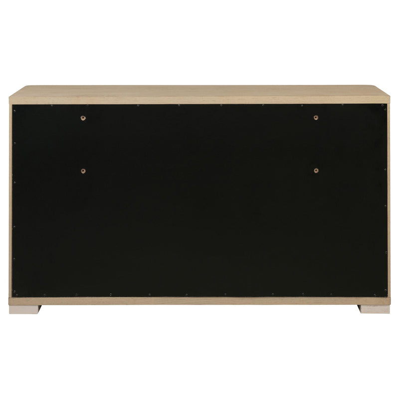 Ladera 6-drawer Bedroom Dresser Light Elm - 225083
