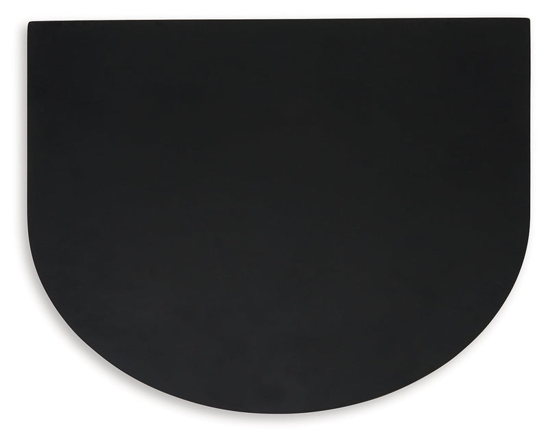 Ladgate Black/Natural Accent Table - A4000628