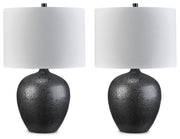 Ladstow Black Table Lamp (Set of 2) - L123894X2
