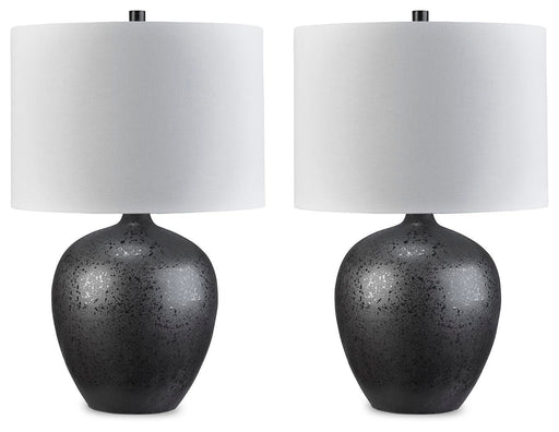 Ladstow Black Table Lamp (Set of 2) - L123894X2
