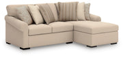 LadyMae Twill 2-Piece Sectional with Chaise - 59404S2