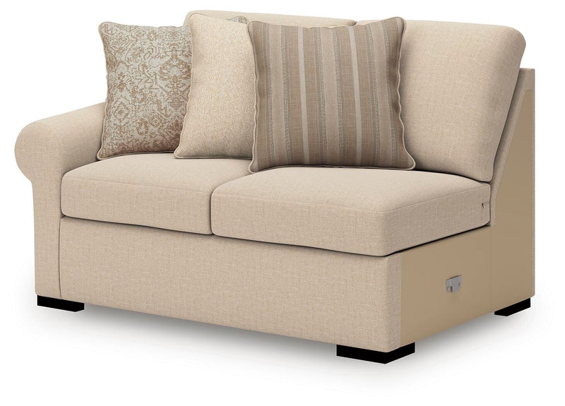 LadyMae Twill 4-Piece Sectional - 59404S9