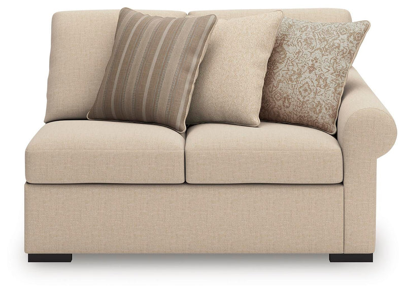 LadyMae Twill 4-Piece Sectional - 59404S9