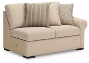 LadyMae Twill 4-Piece Sectional - 59404S9