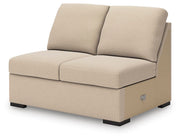 LadyMae Twill Armless Loveseat - 5940434