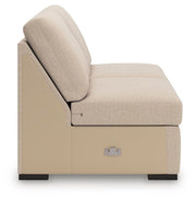 LadyMae Twill Armless Loveseat - 5940434