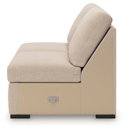 LadyMae Twill Armless Loveseat - 5940434