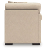 LadyMae Twill Left-Arm Facing Corner Chaise - 5940416