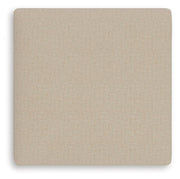 LadyMae Twill Oversized Accent Ottoman - 5940408