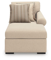 LadyMae Twill Right-Arm Facing Corner Chaise - 5940417