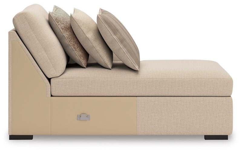 LadyMae Twill Right-Arm Facing Corner Chaise - 5940417
