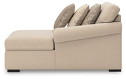 LadyMae Twill Right-Arm Facing Corner Chaise - 5940417