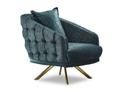 Laguna 35" Wide Tufted Armchair - Gate FurnitureAccent Chairs