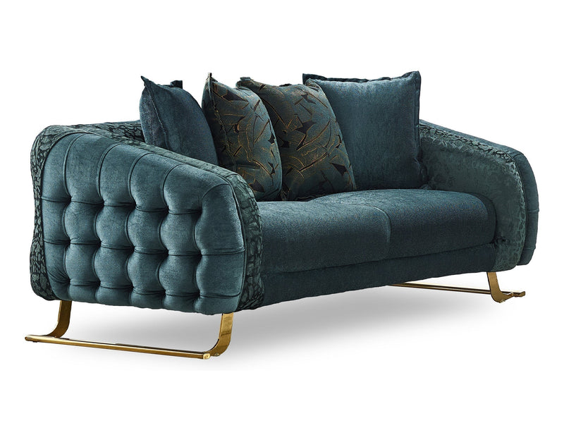 Laguna 75" Wide Tufted Loveseat - Gate FurnitureLoveseat