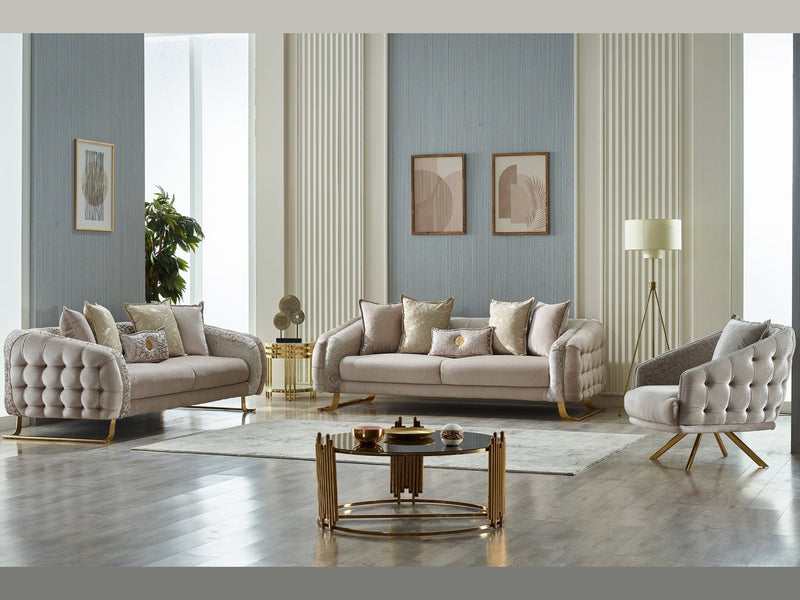 Laguna 91" Wide Tufted Sofa - Gate FurnitureSofas