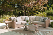 Laguna Heights Beige 3-Piece Outdoor Sectional - PCP790P1