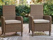 Laguna Heights Beige Arm Chair with Cushion (Set of 2) - PCP790-601A