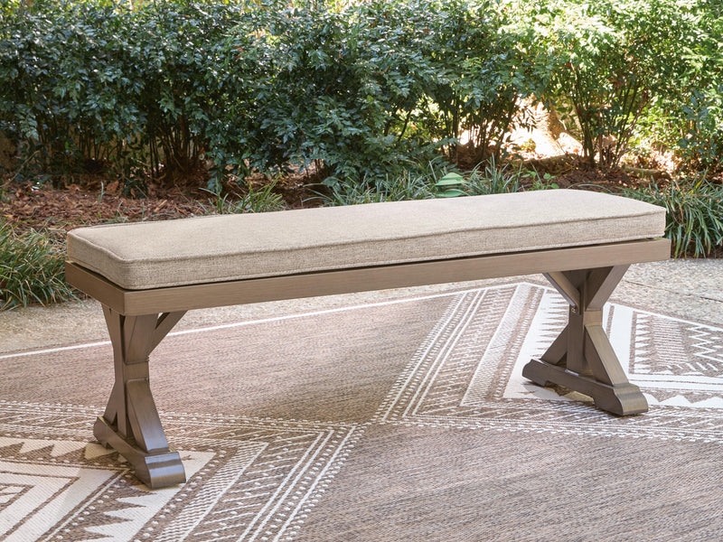 Laguna Heights Beige Bench with Cushion - PCP790-600