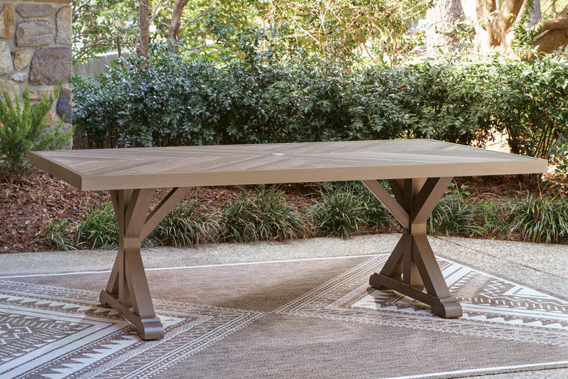 Laguna Heights Beige Outdoor Dining Table - PCP790-625
