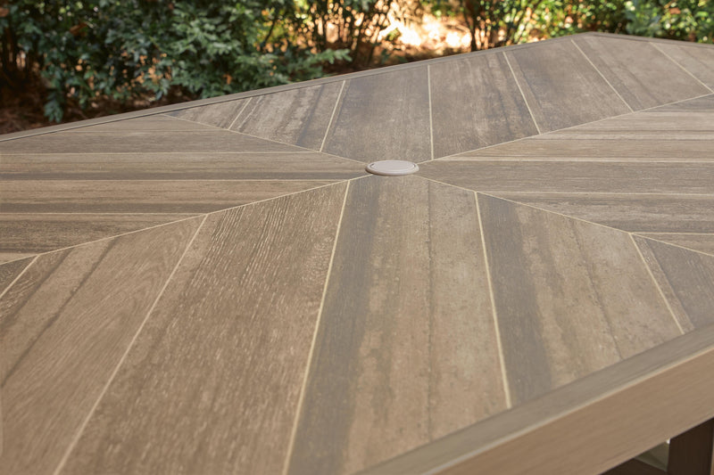 Laguna Heights Beige Outdoor Dining Table - PCP790-625