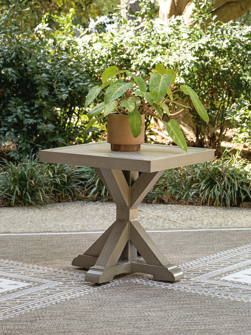 Laguna Heights Beige Outdoor End Table - PCP790-702