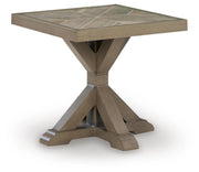 Laguna Heights Beige Outdoor End Table - PCP790-702