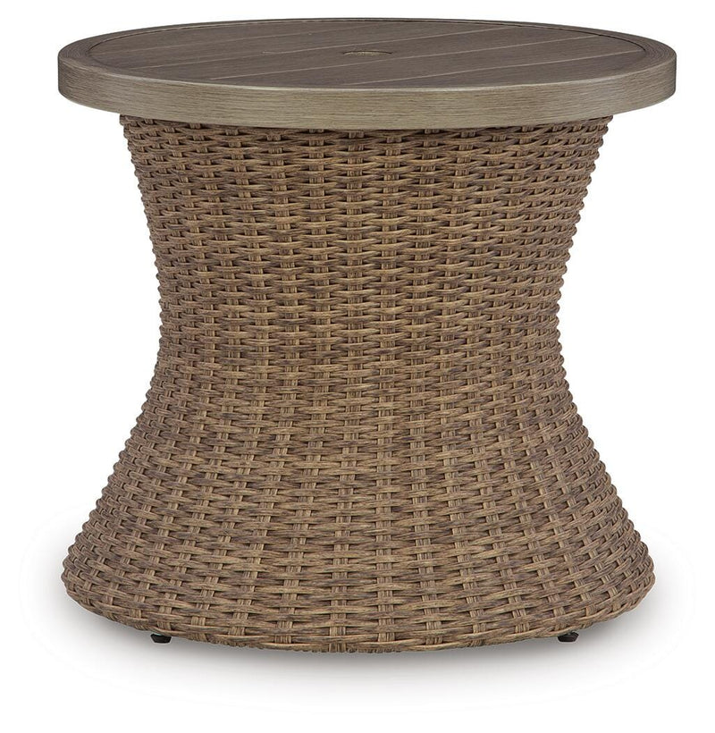 Laguna Heights Beige Outdoor End Table - PCP790-706