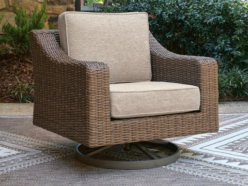 Laguna Heights Beige Swivel Lounge with Cushion - PCP790-821