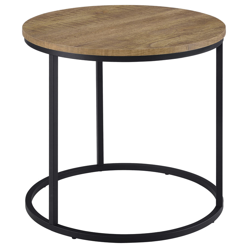 Lainey Round Occasional Side End Table Mango - 736037
