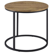 Lainey Round Occasional Side End Table Mango - 736037
