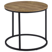 Lainey Round Occasional Side End Table Mango - 736037