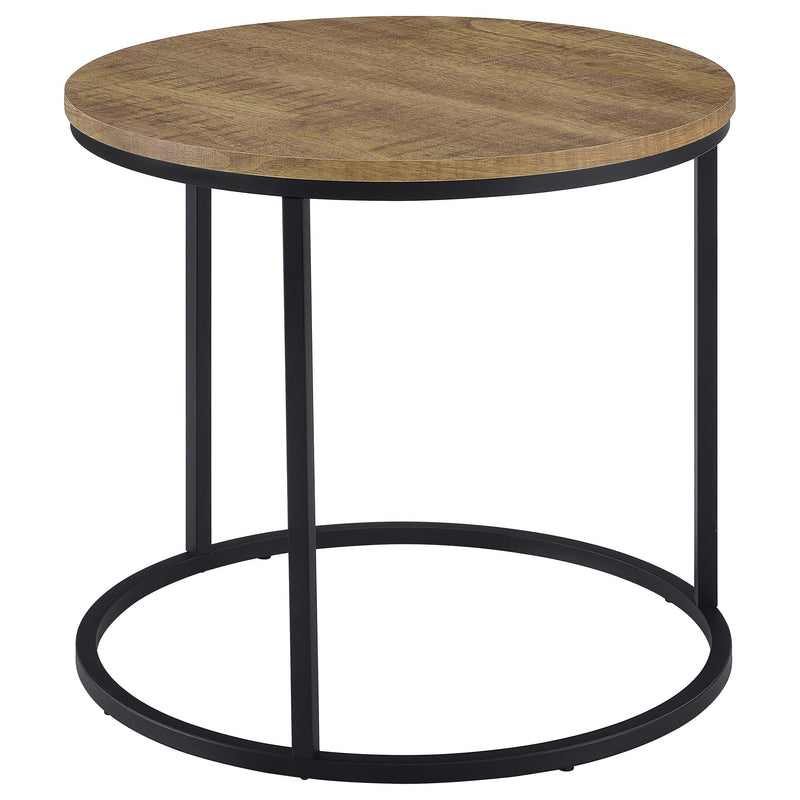 Lainey Round Occasional Side End Table Mango - 736037