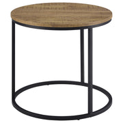 Lainey Round Occasional Side End Table Mango - 736037